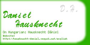 daniel hausknecht business card